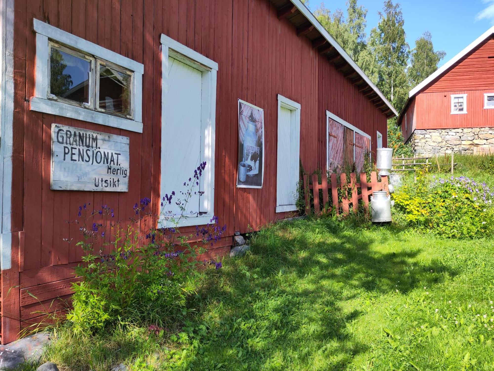 Granum Gard Hotel Fluberg Exterior photo
